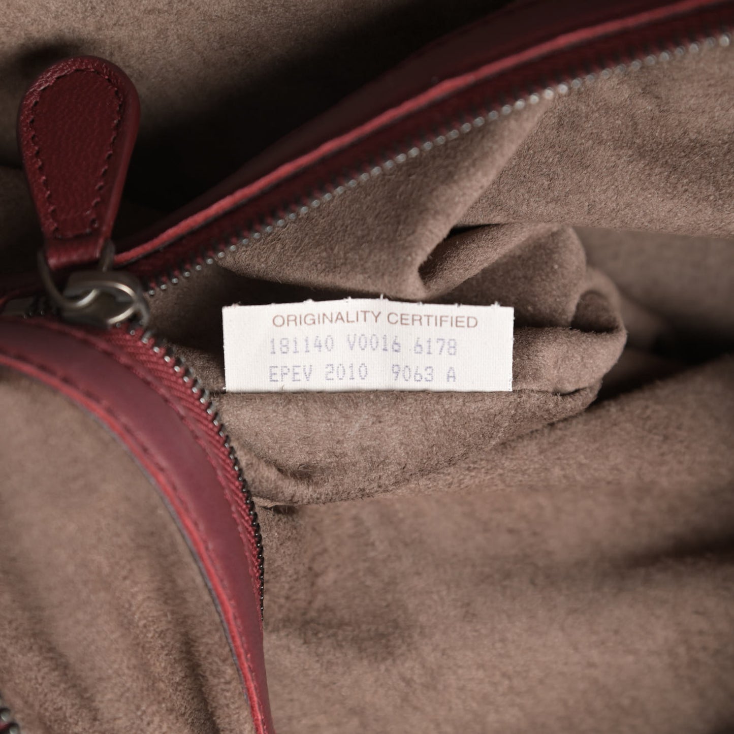 Nappa Intrecciato Maxi Veneta Hobo Vermillion