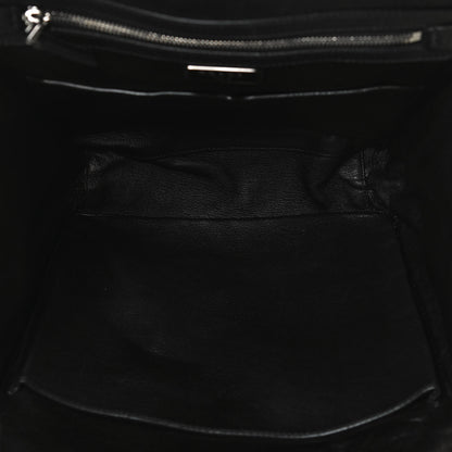 Prada Vitello Daino Briefcase Backpack Black 4 of 13