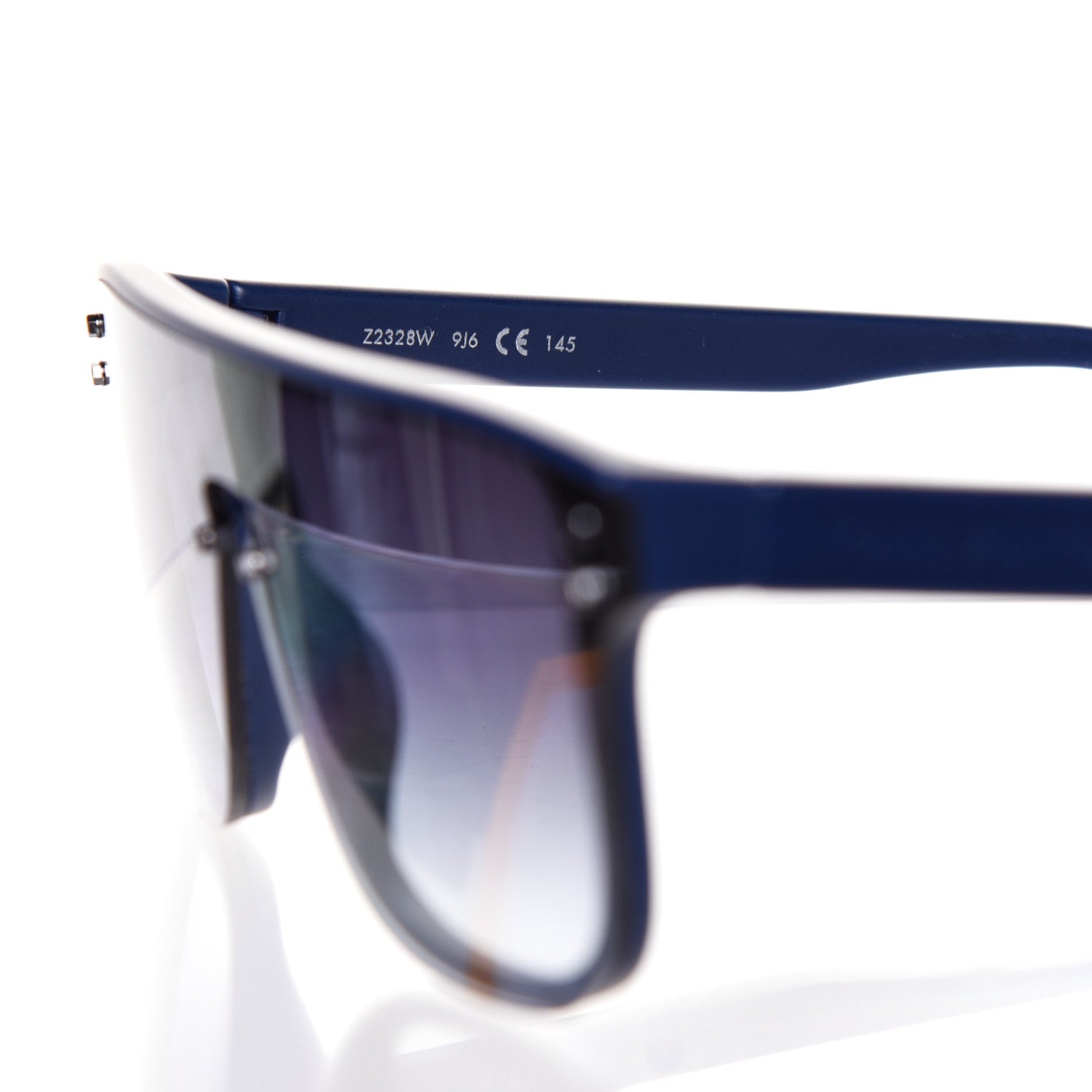 Louis Vuitton Acetate Monogram Waimea Sunglasses Z2328W Blue 6 of 7