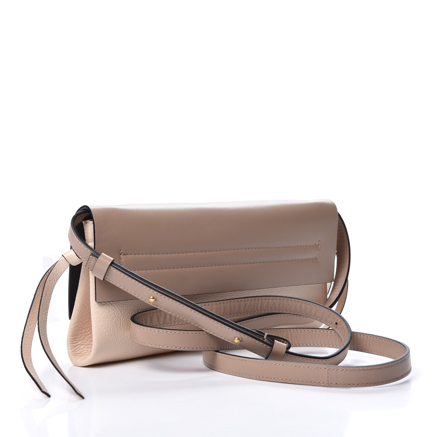 Valentino Garavani Smooth Calfskin VRing Crossbody Bag Rose Cannelle Light Ivory 2 of 9