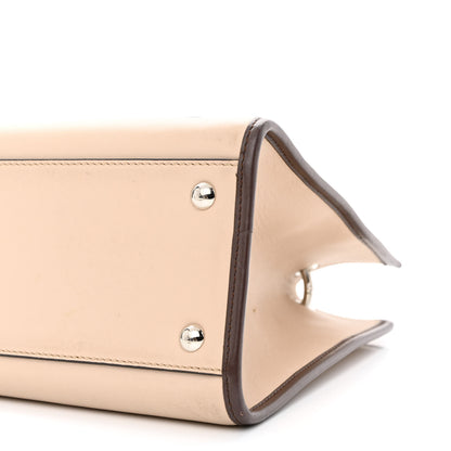 Fendi Vitello Century Opaco F is Fendi Bi-Color Small Runaway Satchel Soap Moresco 11 of 14