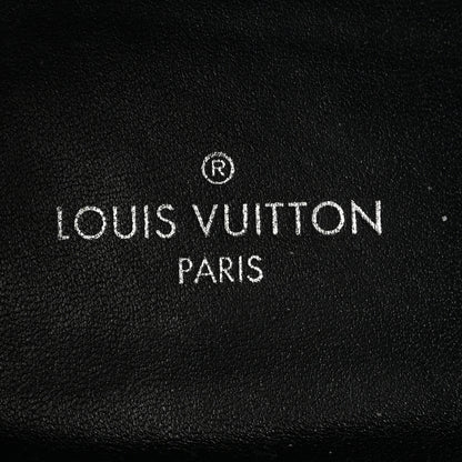 Louis Vuitton Patent Monogram LV Beaubourg Ankle Boots 37 Black 6 of 8