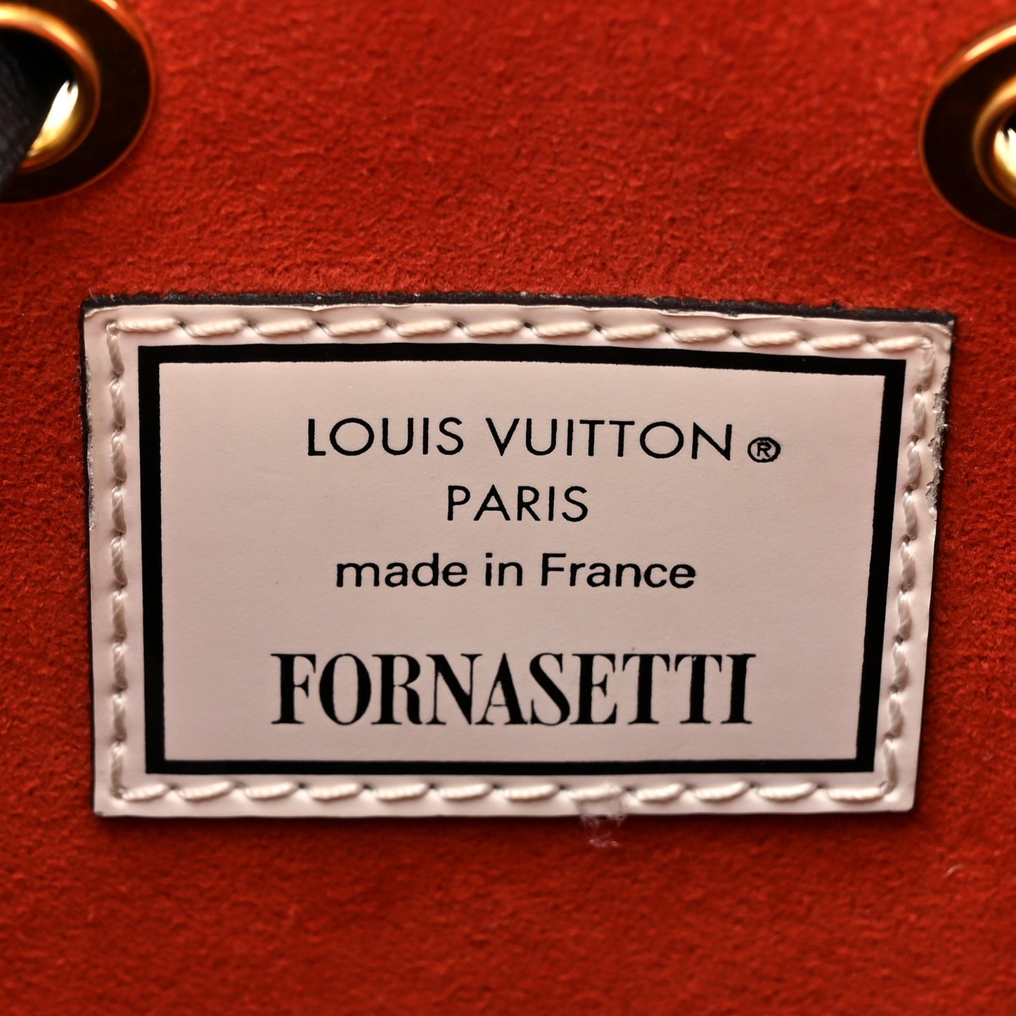 x FORNASETTI Monogram Cameo Neonoe MM Ivory