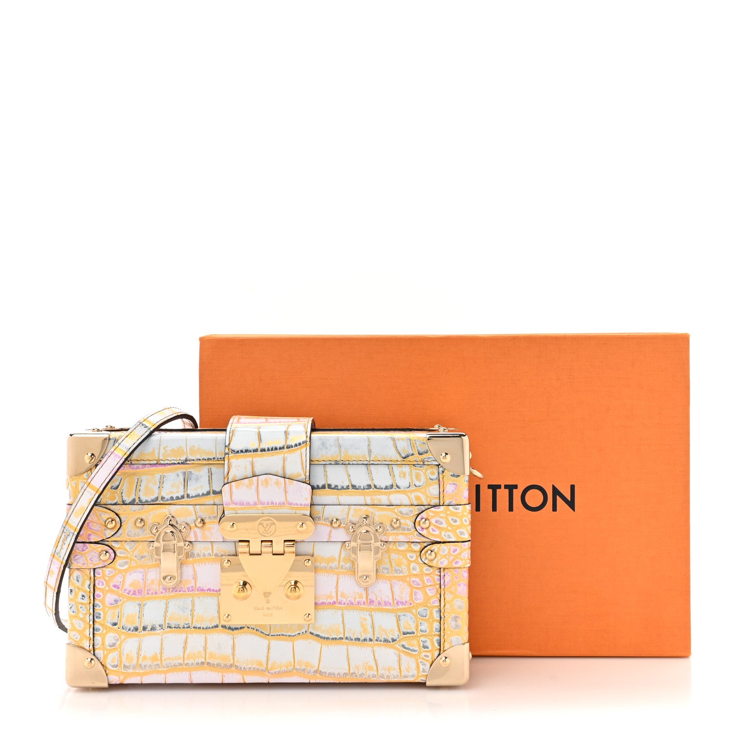 Louis Vuitton Alligator Royal Garden Petite Malle 10 of 10
