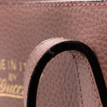 Gucci Dollar Calfskin Small Swing Tote Soft Pink 14 of 14