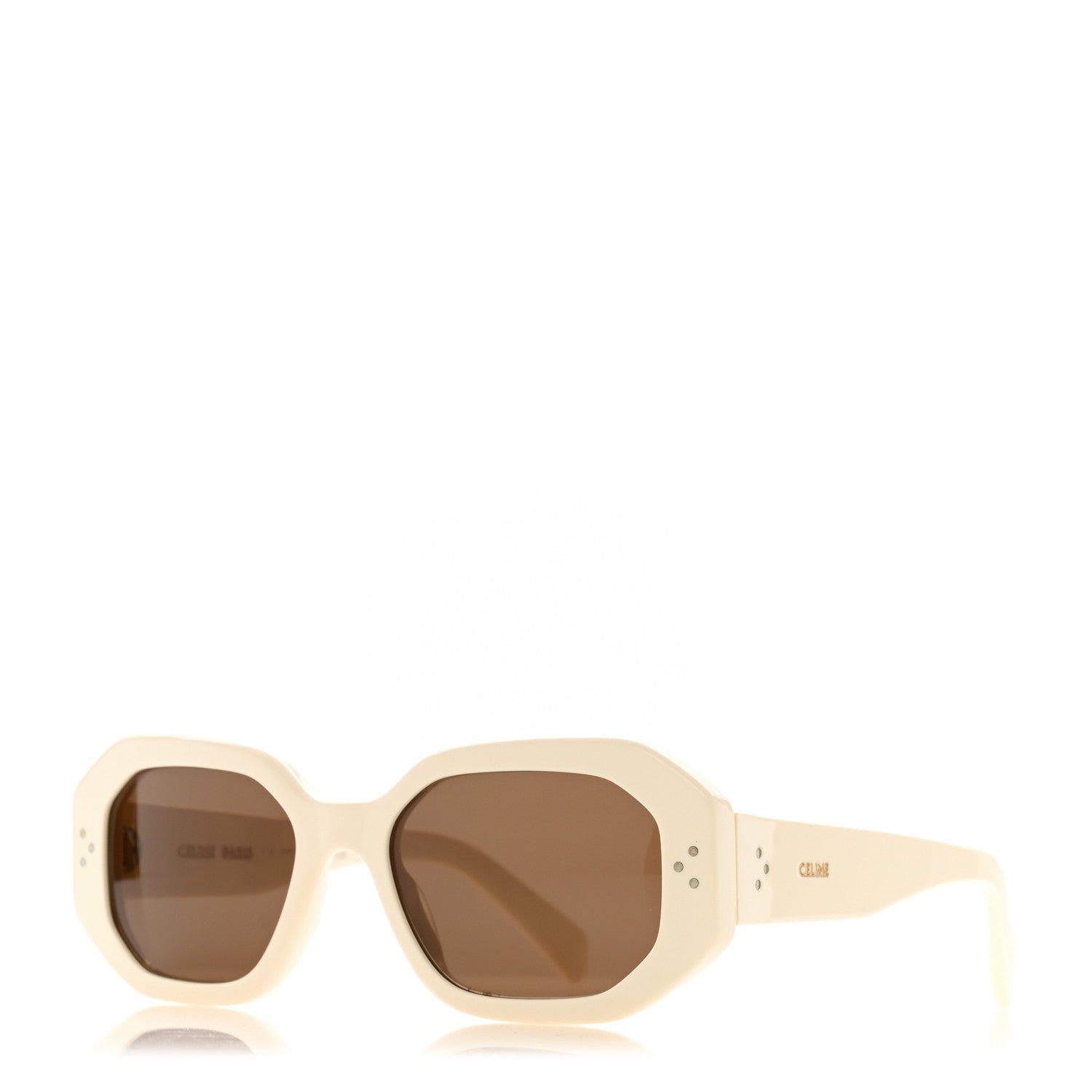 Celine Acetate Sunglasses CL40255I Ivory 1 of 7