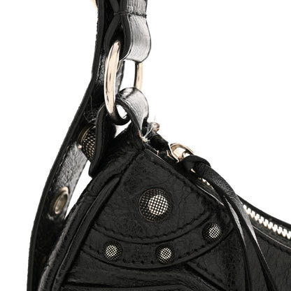 Balenciaga Agneau Arena Le Cagole Shoulder Bag XS Black 13 of 14