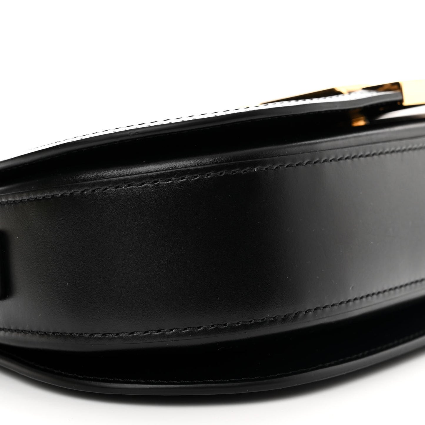 Calfskin Medium Greca Goddess Shoulder Bag Black