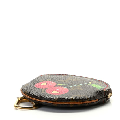 Louis Vuitton Monogram Cerises Round Coin Purse 4 of 7