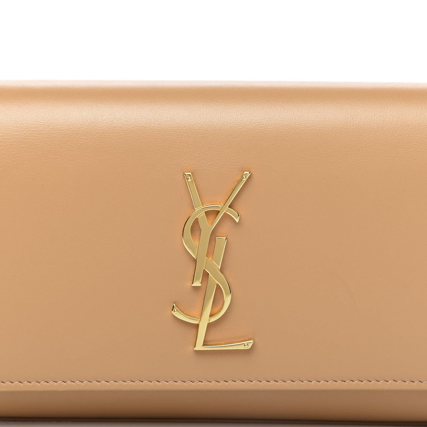 Saint Laurent Smooth Calfskin Monogram Kate Belt Bag Cork 9 of 9