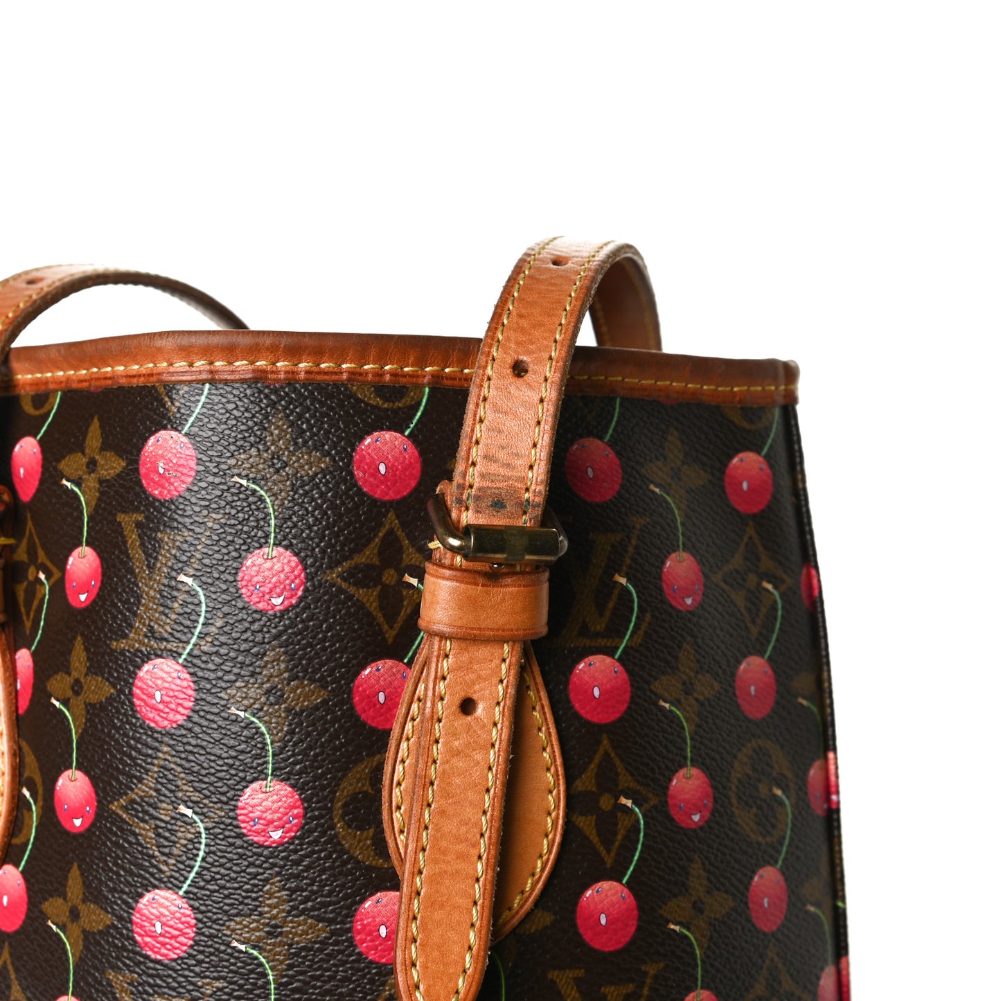 Monogram Cerises Bucket Bag