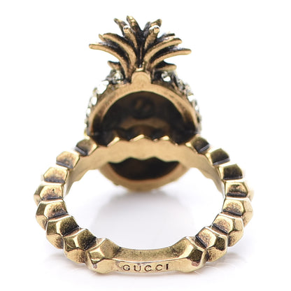 Gucci Crystal Pineapple Motif Ring M 3 of 7