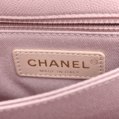 Chanel Caviar Quilted Mini Coco Handle Flap Lilas Lilac 6 of 9