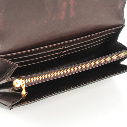 Louis Vuitton Vernis Rayures Sarah Wallet Amarante 6 of 7