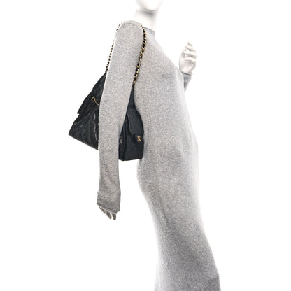 Chanel Caviar Quilted Small Chanel 25 Handbag Black 2 of 14