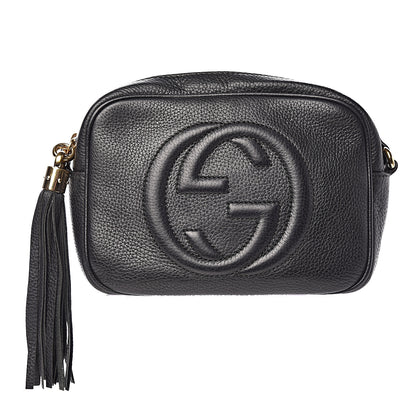 Gucci Pebbled Calfskin Small Soho Disco Bag Black 1 of 15