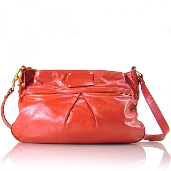 Leather Red Hobo