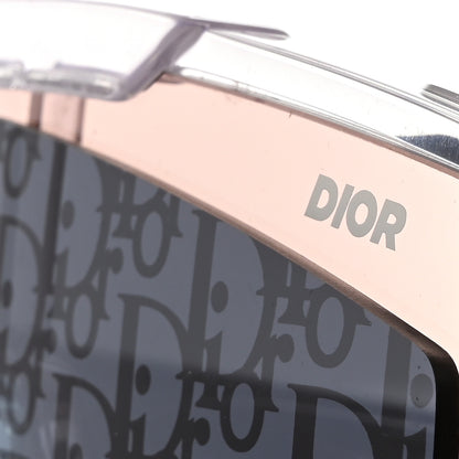 Christian Dior Acetate Diorxtrem MU Oblique Mask Sunglasses Crystal 8 of 9