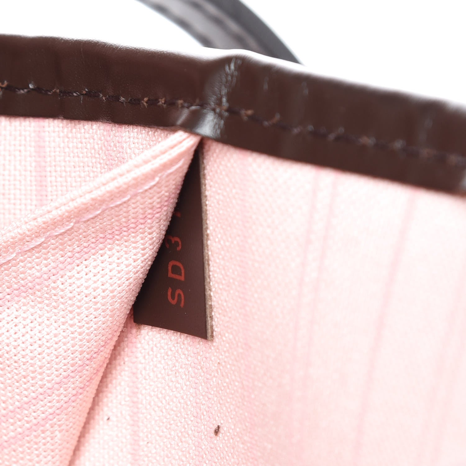 Louis Vuitton Damier Ebene Neo Neverfull MM Rose Ballerine 11 of 12
