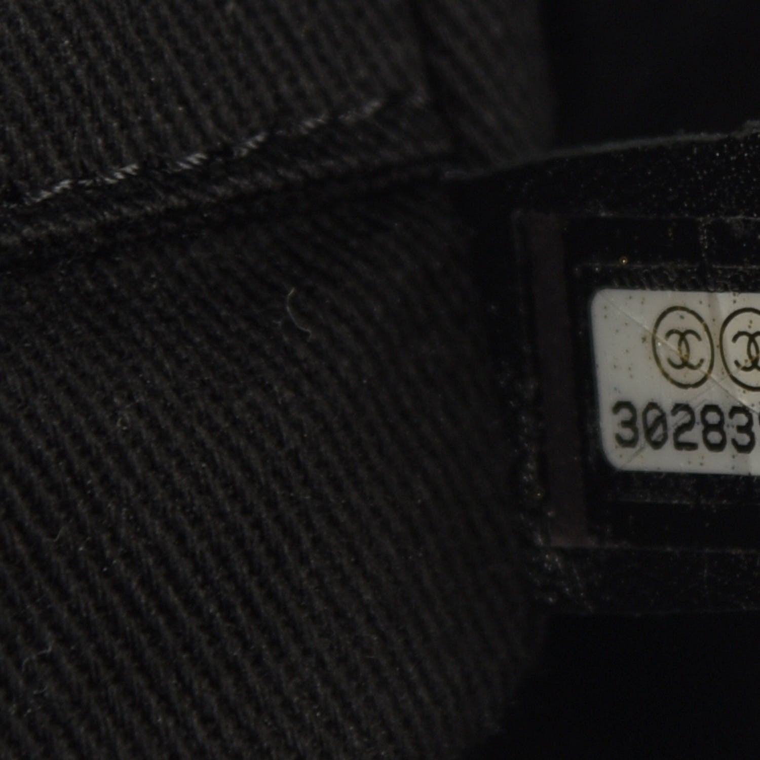 Chanel Mixed Fibers Calfskin Small Deauville Tote Black 10 of 11