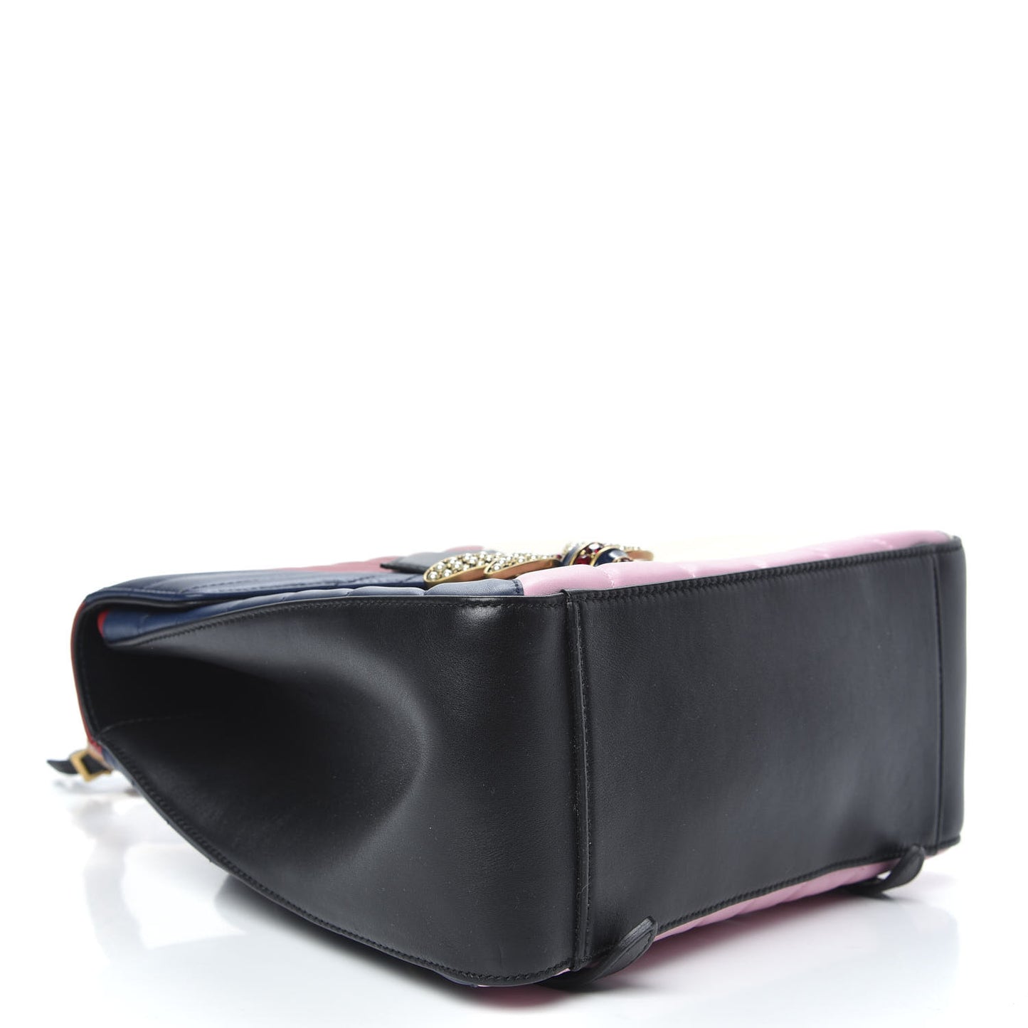 Calfskin Bamboo Trapuntata Queen Margaret Backpack Blue Agata Hibiscus Red Mystic White Sugar Pink