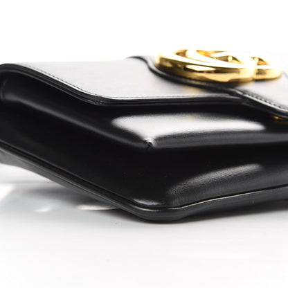 Gucci Vitello Palmellato Lux Small Arli Flap Shoulder Bag Black 10 of 13