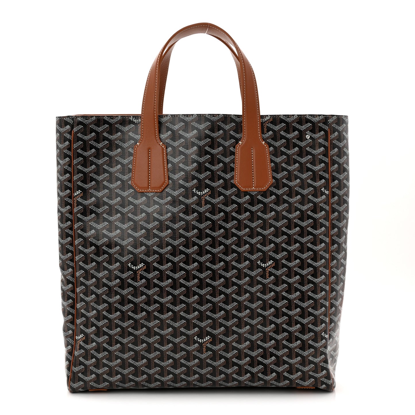 Goyardine Voltaire III Tote Black Gold