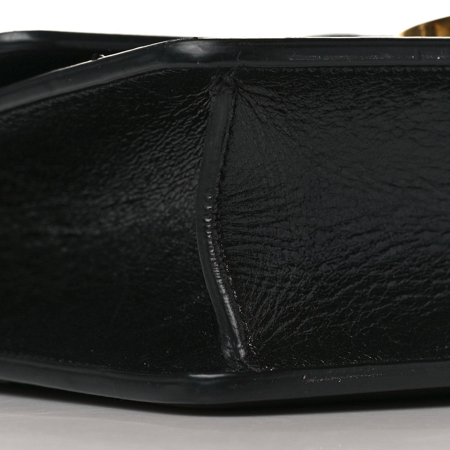 Christian Dior Crinkled Lambskin 30 Montaigne Flap Bag Black 7 of 9