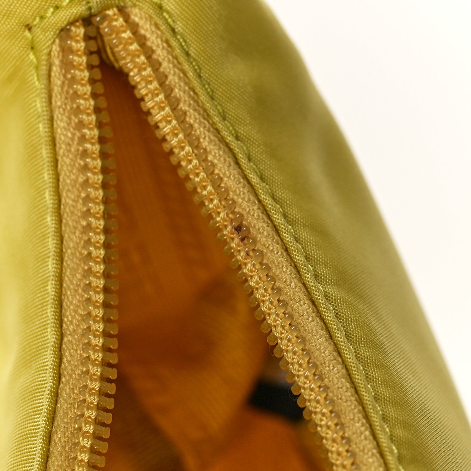Prada Tessuto Nylon Saffiano Mini Re-Edition 2000 Bag Ananas 12 of 13
