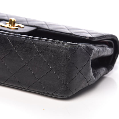 Chanel Lambskin Quilted Small Double Flap Black 13 of 14
