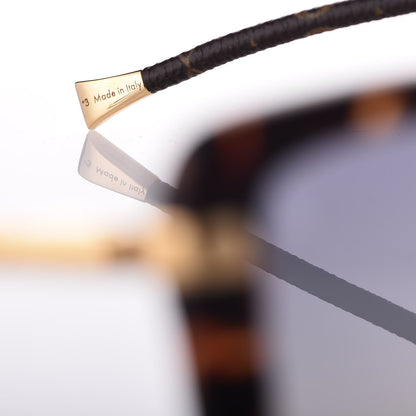 Louis Vuitton Monogram Charlotte Z0629W Sunglasses Dark Tortoise 5 of 9