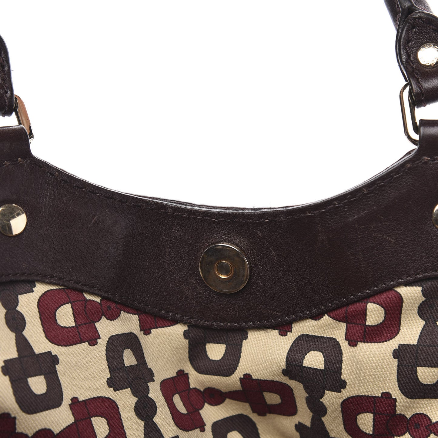 Guccissima Medium Sukey Tote Chocolate