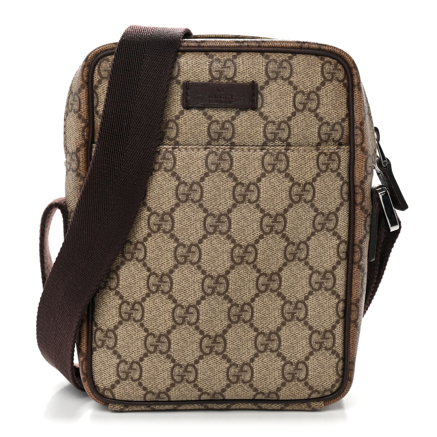 GG Plus Monogram Messenger Bag Ebony