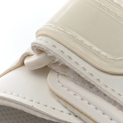 Balenciaga Neoprene Rubber Clear Sole Womens Track Sandals 39 White 10 of 13