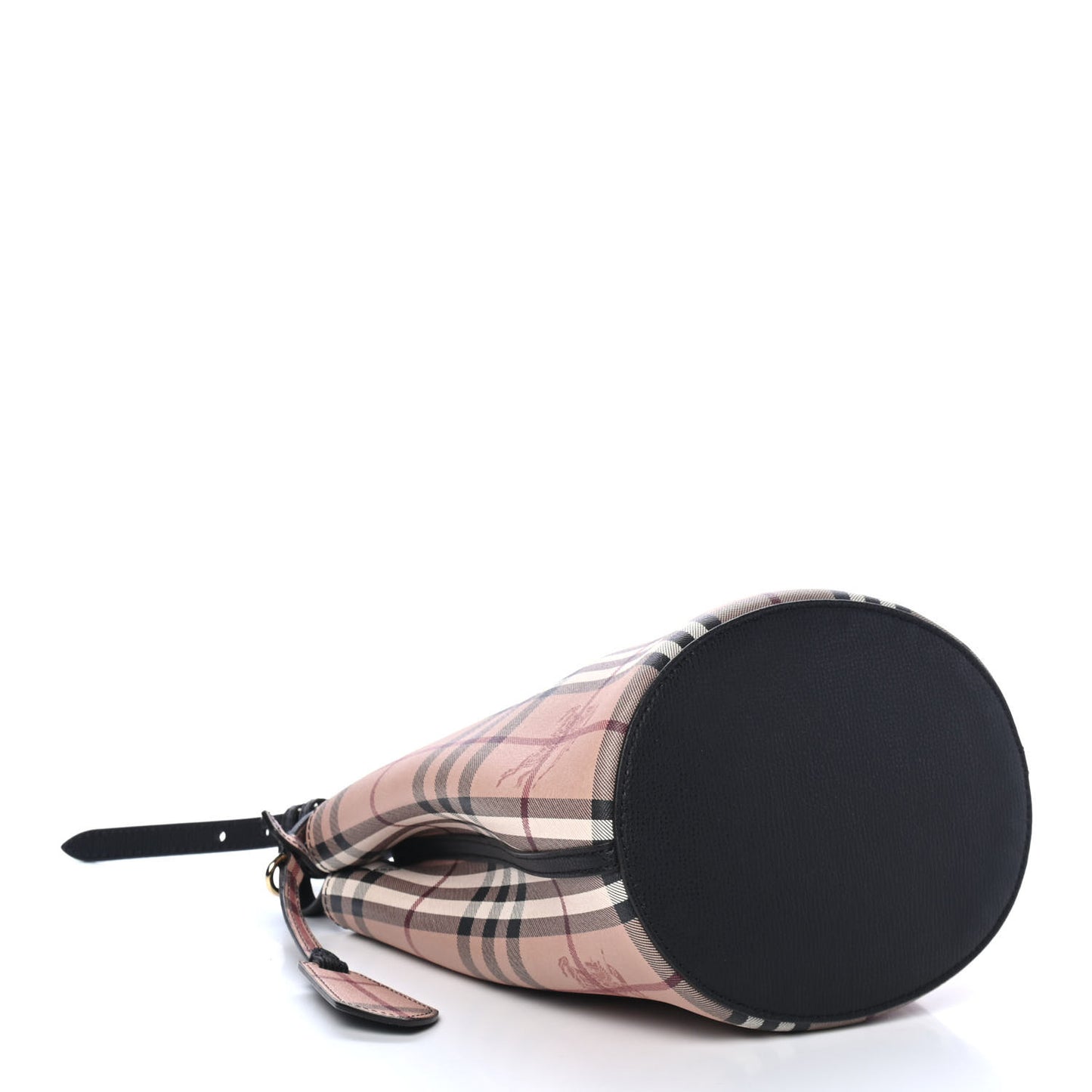 Haymarket Check Colours Small Lorne Bucket Crossbody Black