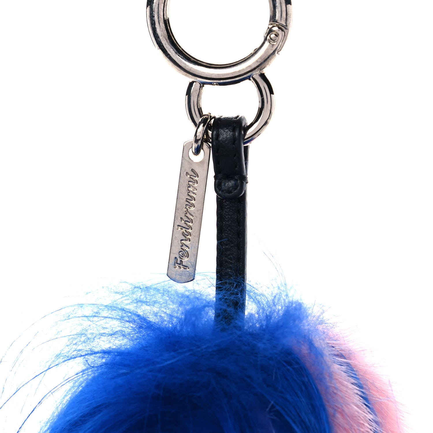 Fendi Mink Fur Crystal Fendirumi Piro-Chan Monster Bag Bug Charm Marshmallow 4 of 4