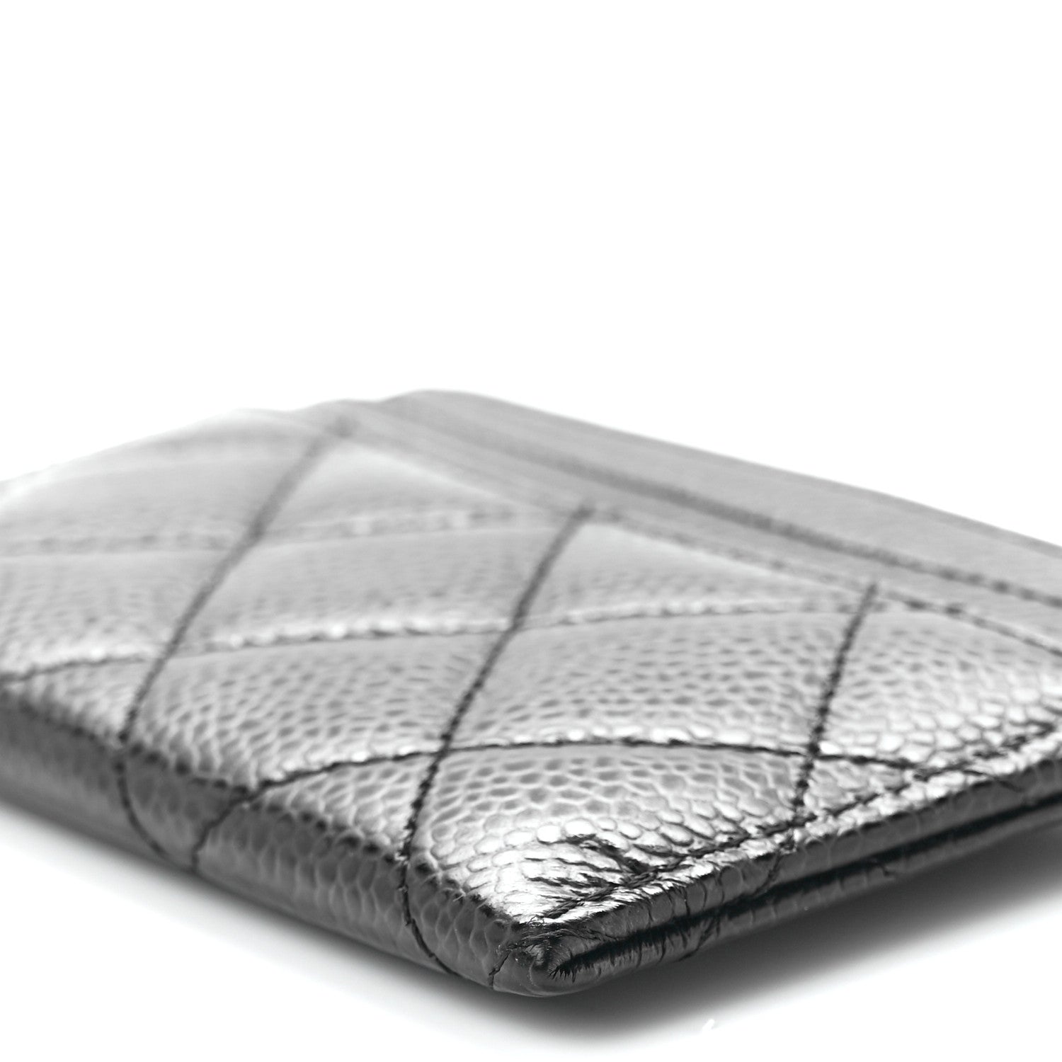 Chanel Caviar Quilted Card Holder Black 12 of 13