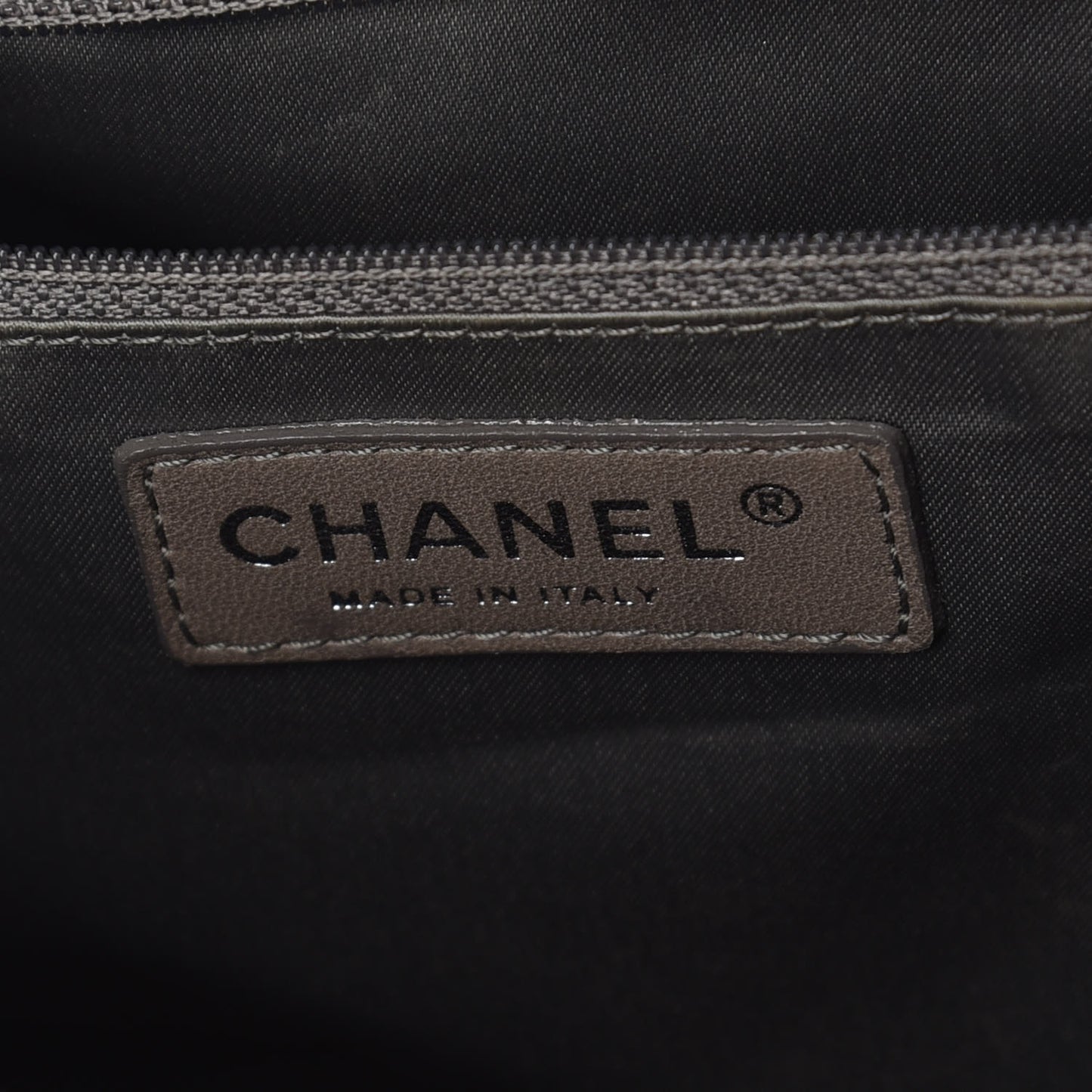 Lambskin Quilted Padded Envelope Flap Grey