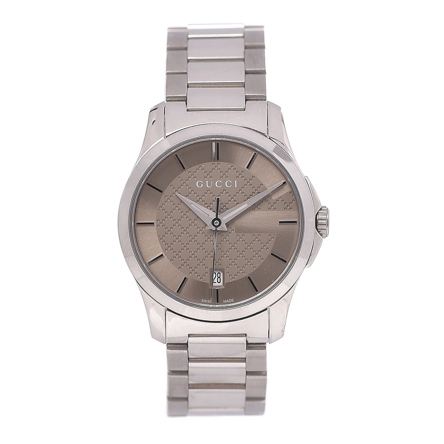 Stainless Steel 27mm G-Timeless Quartz Watch Brown