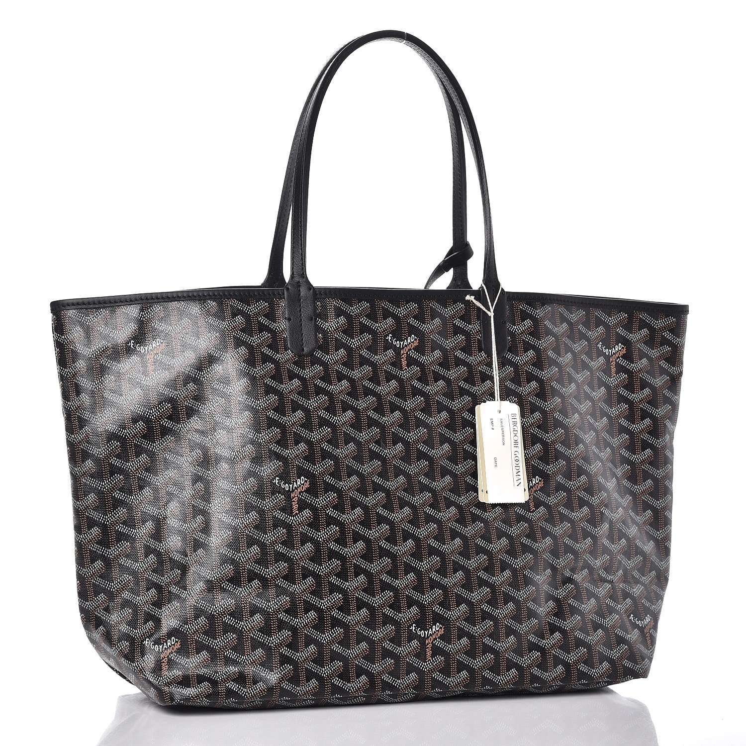 Goyard Goyardine Saint Louis PM Black 4 of 9