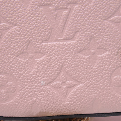 Louis Vuitton Empreinte Pochette Felicie Chain Wallet Rose Poudre 10 of 12