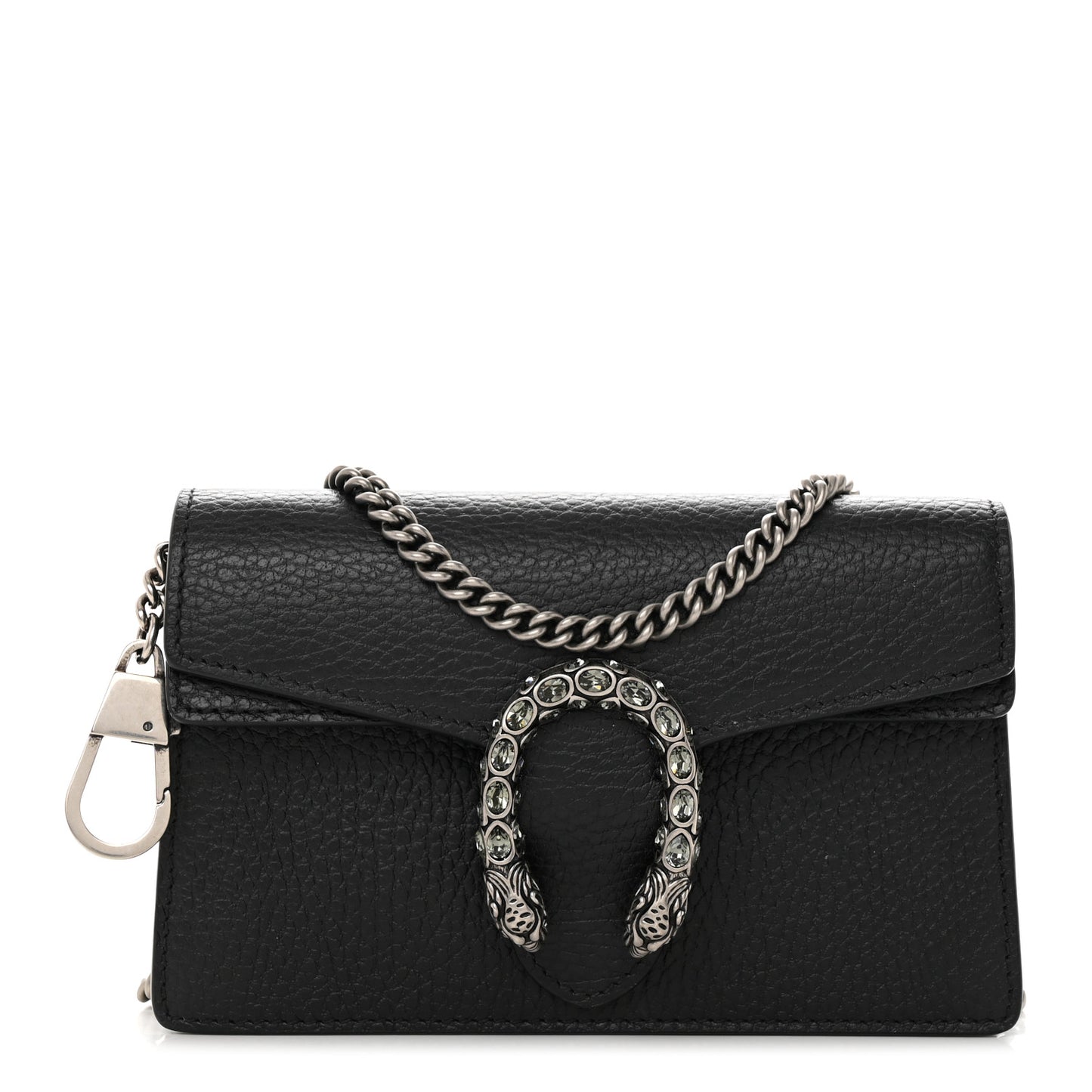Calfskin Super Mini Dionysus Shoulder Bag Black