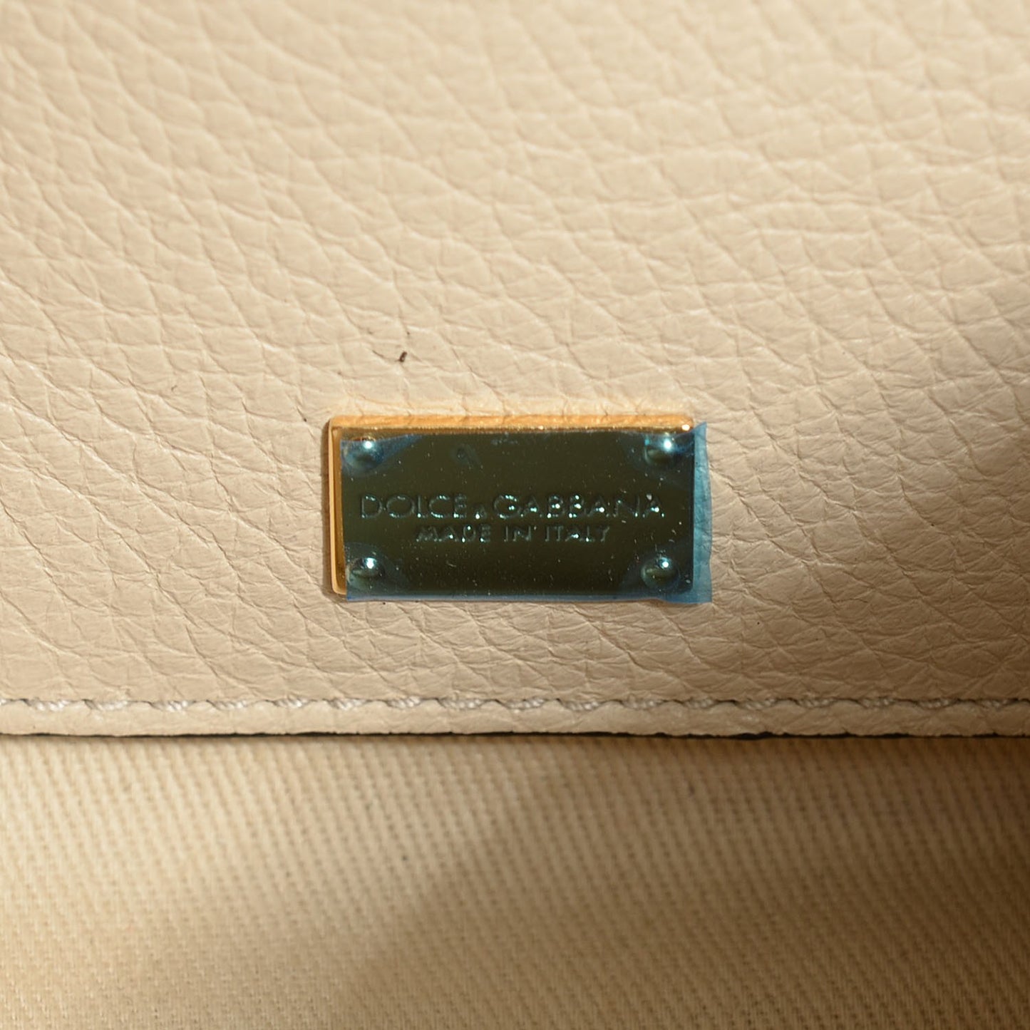 Calfskin Mini Miss Bonita Satchel Beige
