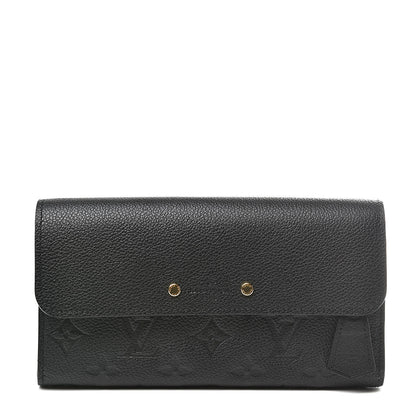 Louis Vuitton Empreinte Pont-Neuf Wallet Black 1 of 8