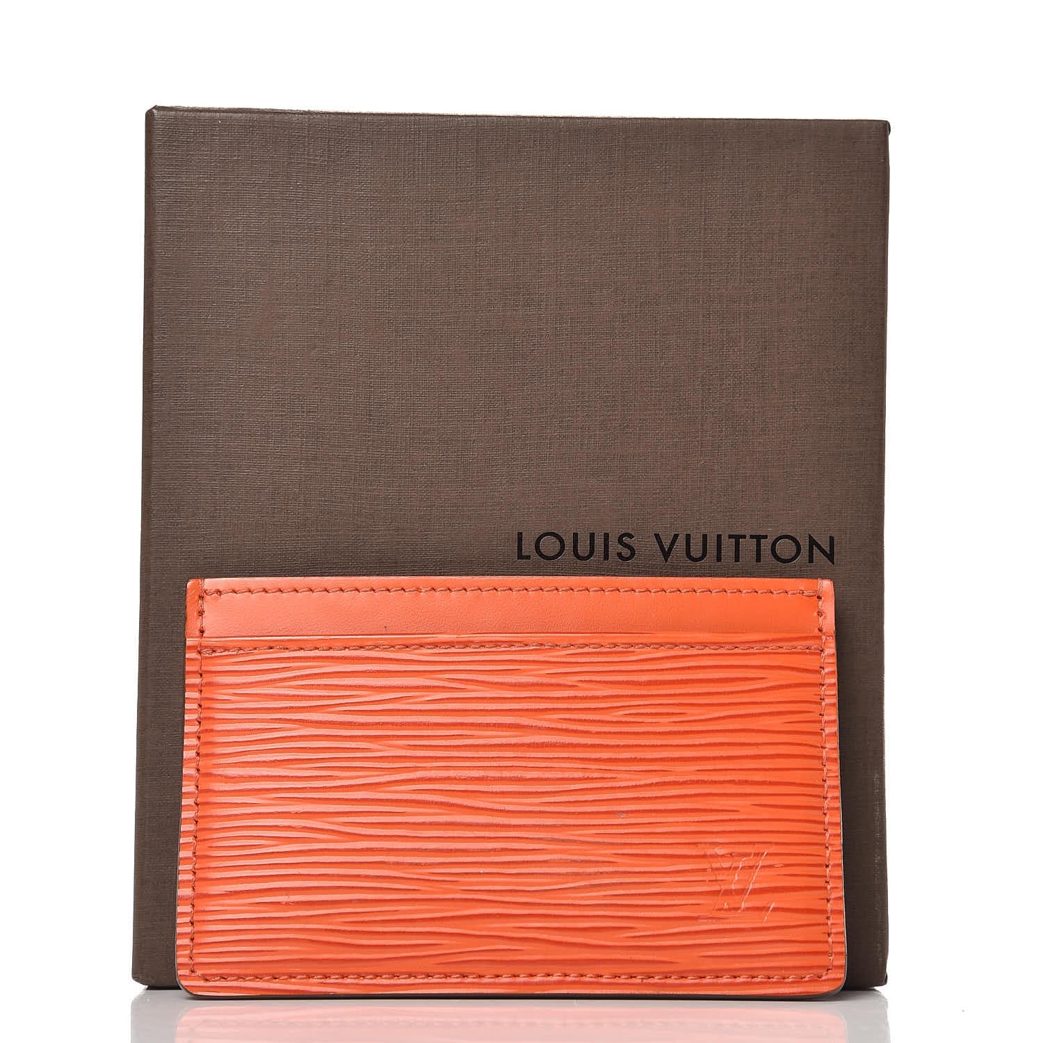 Louis Vuitton Epi Card Holder Piment 7 of 7