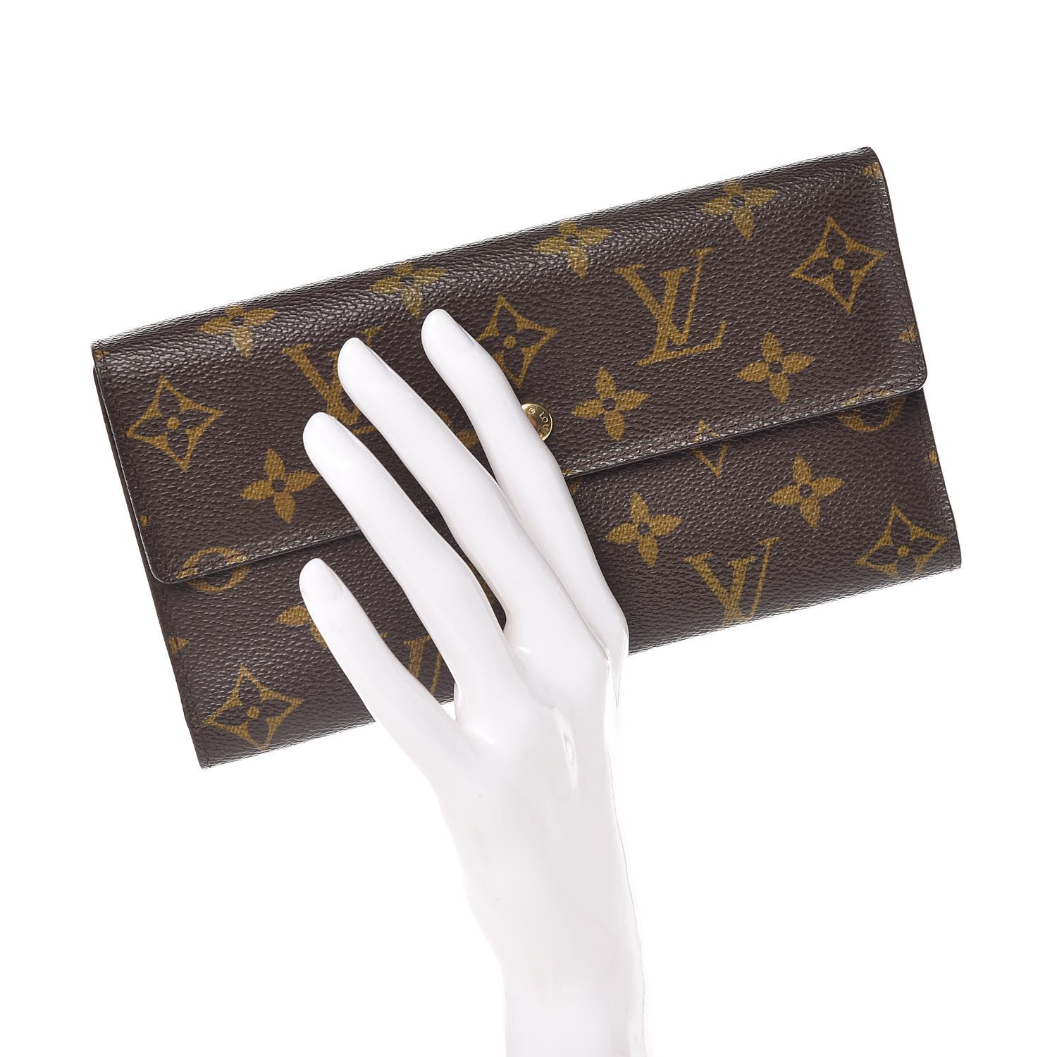 Louis Vuitton Monogram Porte Tresor International Wallet 2 of 9
