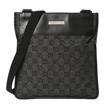 Gucci GG Monogram Web Crossbody Messenger Bag 1 of 11