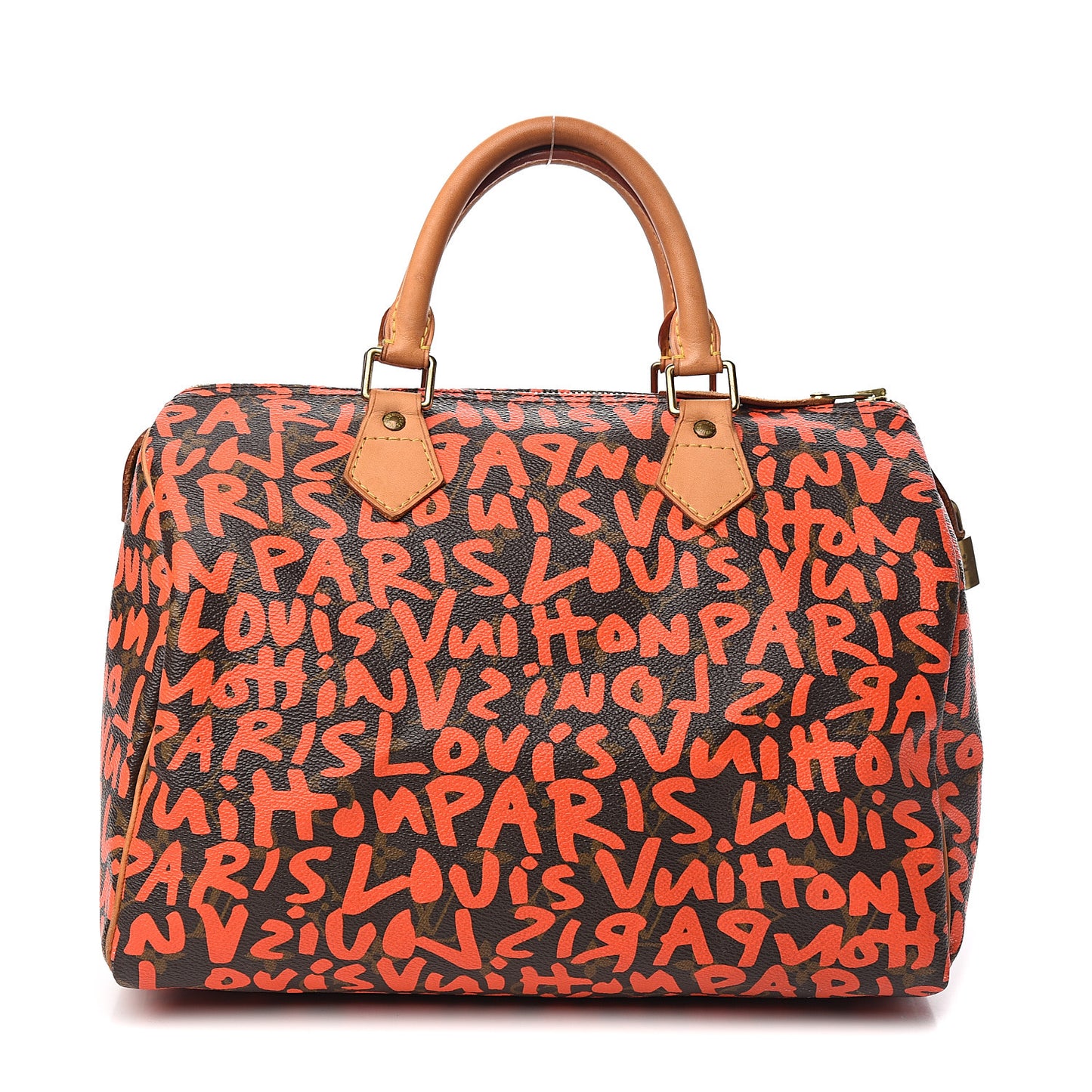 Monogram Graffiti Speedy 30 Orange