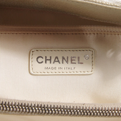 Chanel Caviar Quilted Grand Shopping Tote GST Pearl 6 of 8