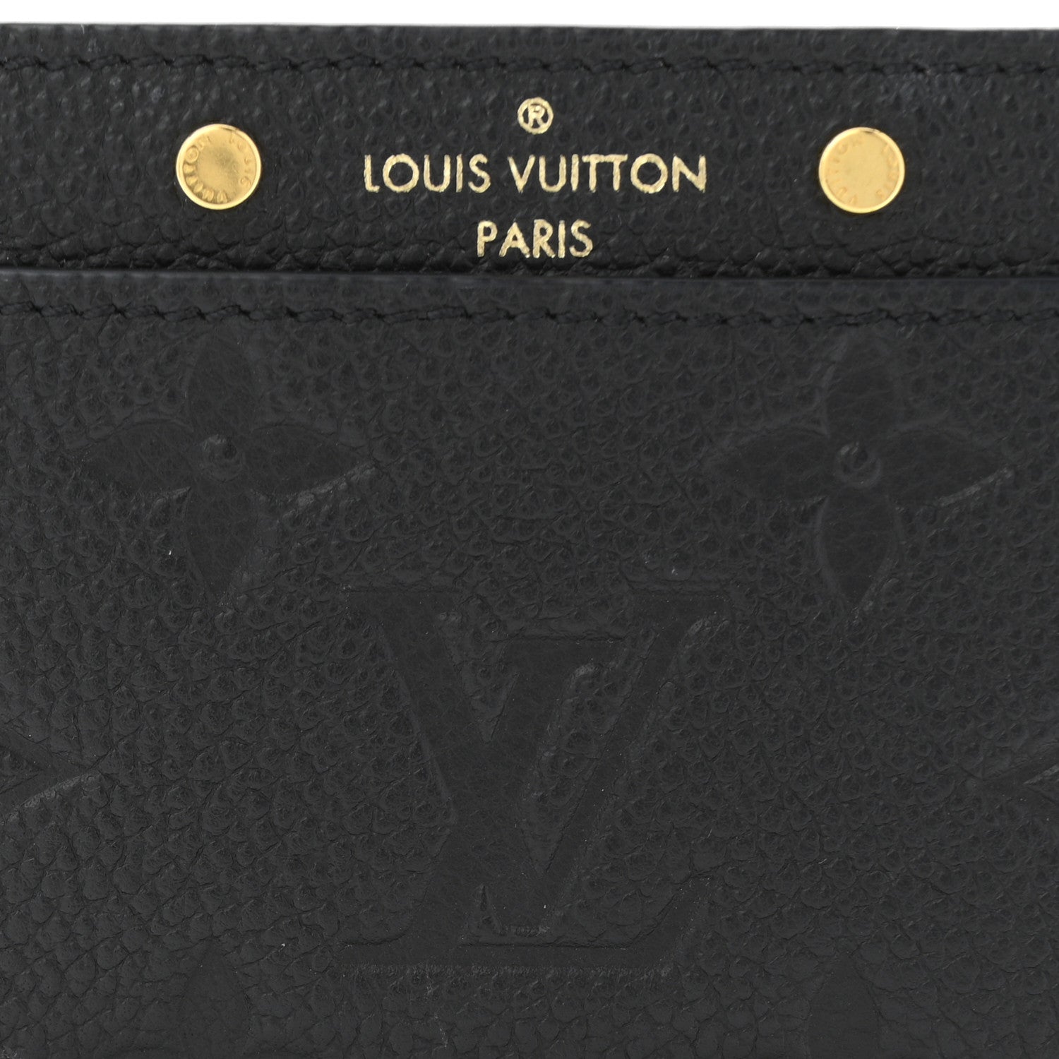 Louis Vuitton Empreinte Card Holder Black 7 of 7
